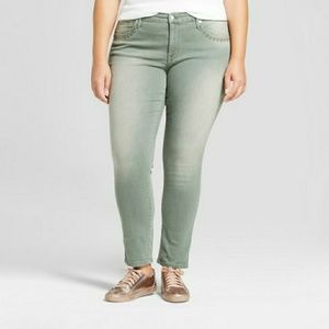 Target Plus Size Ava + Viv Skinny Jeans